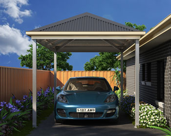 Single car carport