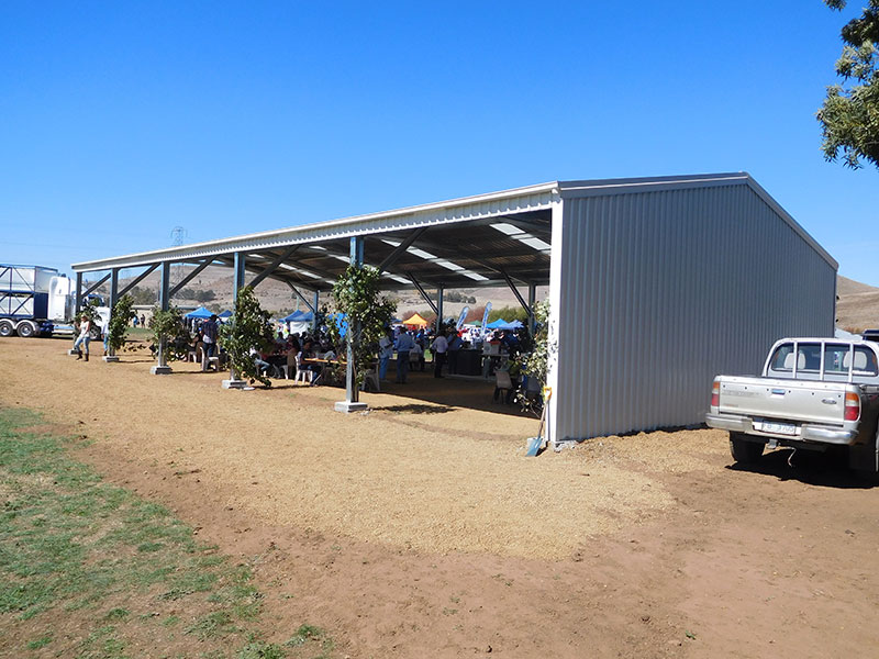 Covered riding arena in Tasmania