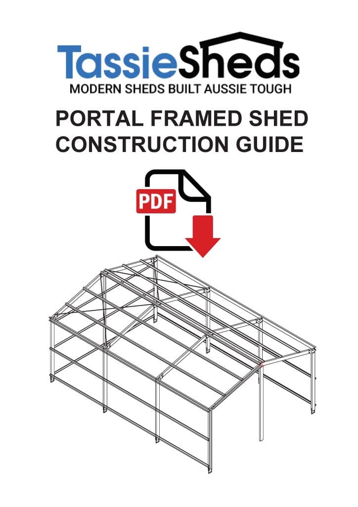 Portal Shed Construction Guide cover